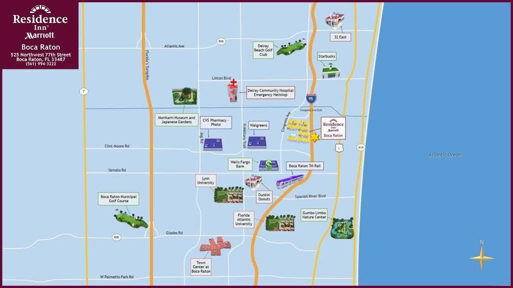 Residence Inn Boca Raton Eksteriør billede